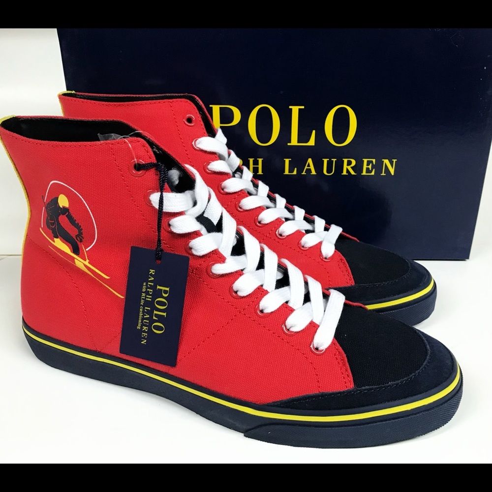 NIB Polo Ralph Lauren High Tops Size 10.5